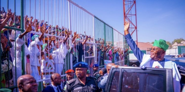 Atiku campaigns in Jos, promises restoration of peace