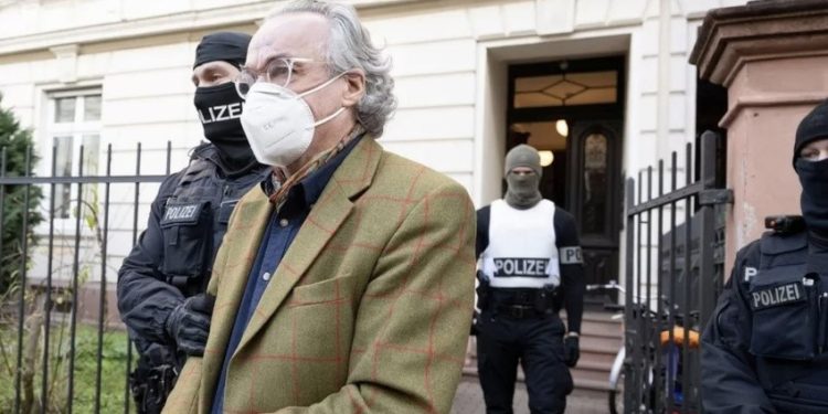 Germany arrests 25 coup plotters