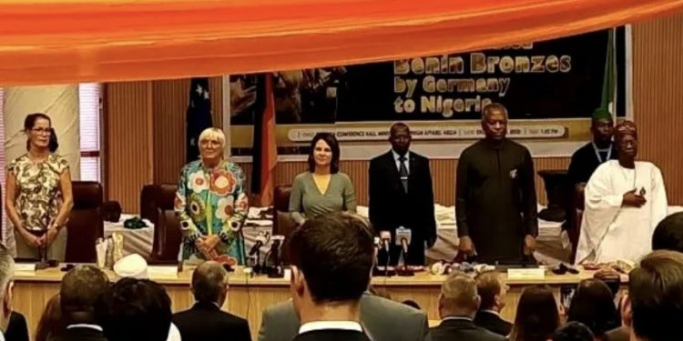 Germany returns 22 Benin Bronzes to Nigeria