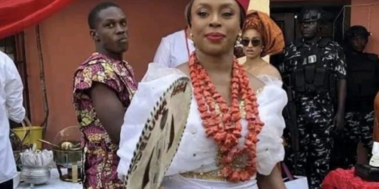 Chimamanda Adichie receives chieftaincy title in hometown