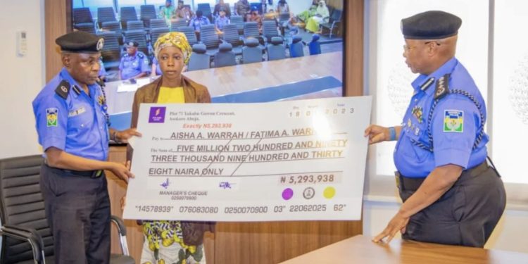 IGP presents N13bn cheques to 7000 families of deceased police officers