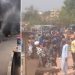 Naira, fuel scarcity: Ogun youths attack banks as protests escalate