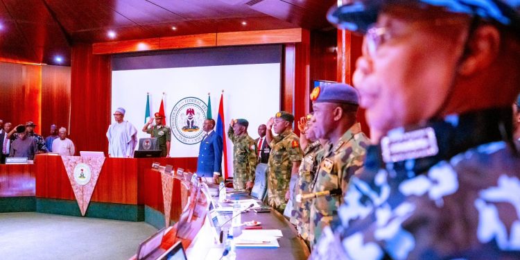INEC distributes election materials as Buhari meets security chiefs