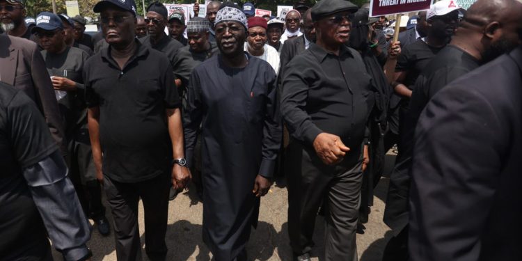 Presidential elections: Atiku leads supporters to INEC, threatens daily protests