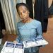 Police arrest woman with laminated INEC materials