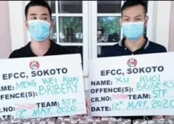 Two Chinese nationals bag six year jail term in Sokoto