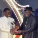 Jonathan bags Democracy Icon award in Kigali, charges leaders to prioritise service