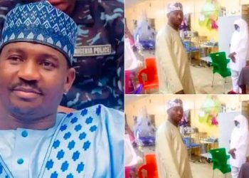 In Sokoto: Gov Aliyu disguises, rides tricycle on surprise hospital inspection