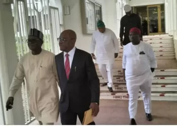 Breaking: PDP G-5 in closed-door meeting with Tinubu