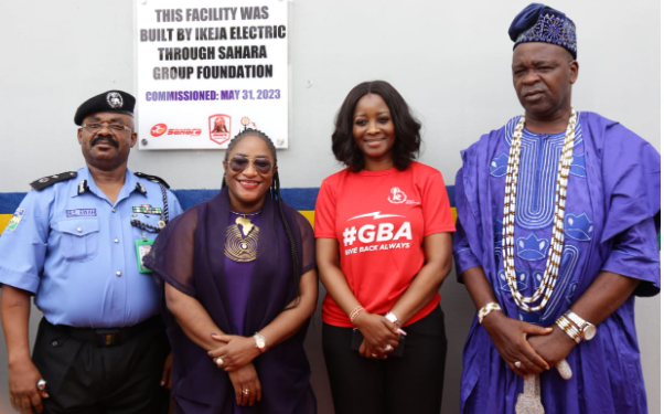 Ikeja Electric, Sahara Group Foundation build travelers’ lodge for Ipaja Police Divisional HQ