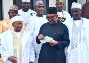 Sallah: Peter Obi doles out millions of naira to Muslims in Anambra
