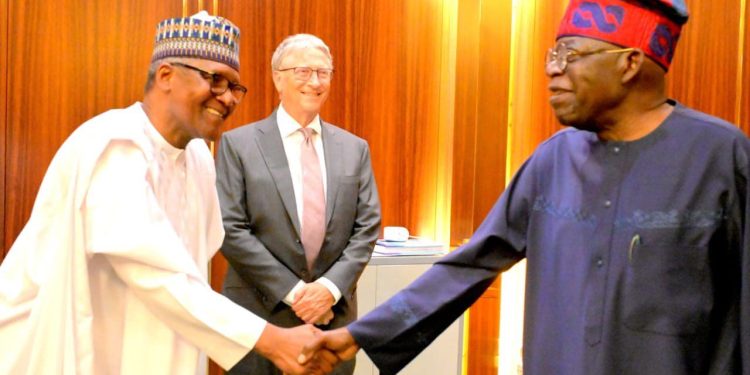 Tinubu woos foreign investors, meets Gates, Airtel founder