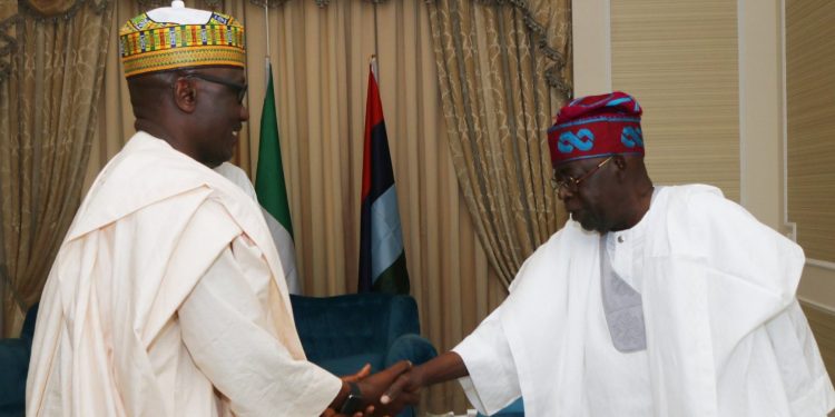 NNPC boss, Kyari, pays Sallah homage to Tinubu in Lagos