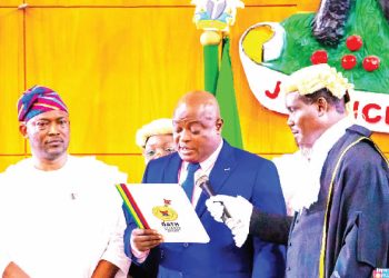 Obasa re-elected Speaker as Sanwo-Olu inaugurates Lagos Assembly