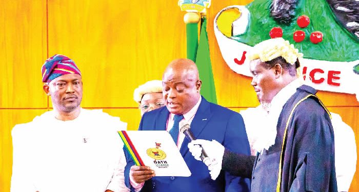 Obasa re-elected Speaker as Sanwo-Olu inaugurates Lagos Assembly