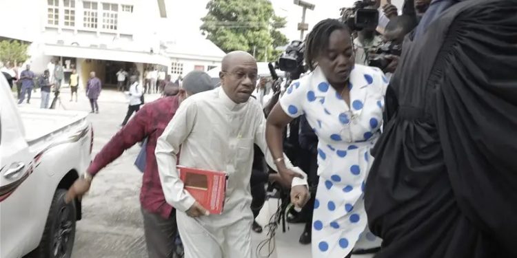 Just in: Emefiele pleads not guilty