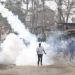 Police fire tear gas as Kenyans stage protests