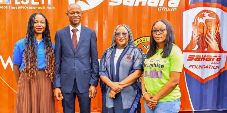 Sahara Group Foundation, LSETF, Wecyclers launch 3rd recycling hub in Lagos Island
