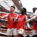 Arsenal vs Nottm Forest: Nketiah, Saka score in Gunners 2-1 win