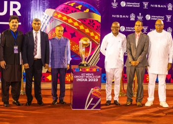 Stallion NMN astonishes cricket fans with world cup trophy tour