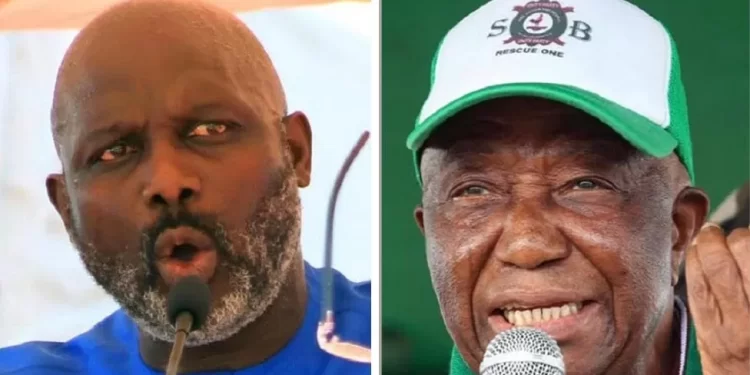Liberia election results: George Weah, Joseph Boakai face run-off vote