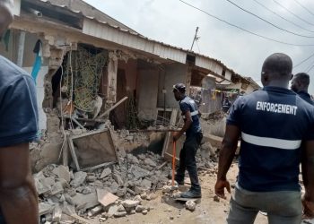 Lagos begins market demolition at train station locations