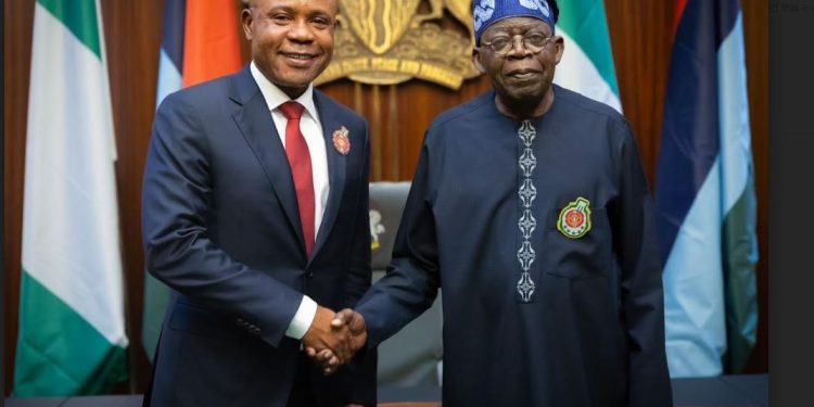 Gov. Mbah meets Tinubu, says Enugu open for business
