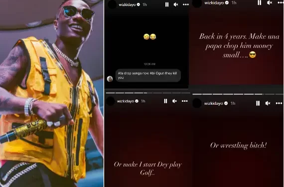 Wizkid announces break from music, considers career in sport