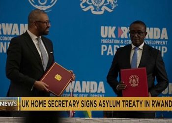 UK signs new treaty to send asylum seekers to Rwanda
