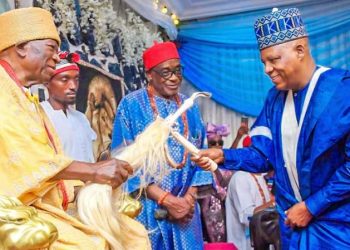 Shettima, Ganduje receive chieftaincy titles in Anambra