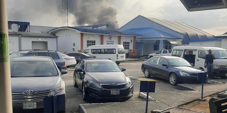 BREAKING: Military helicopter crashlands in Port Harcourt