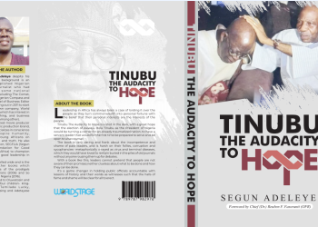 New book ‘Tinubu The Audacity To Hope’ hits bookstores