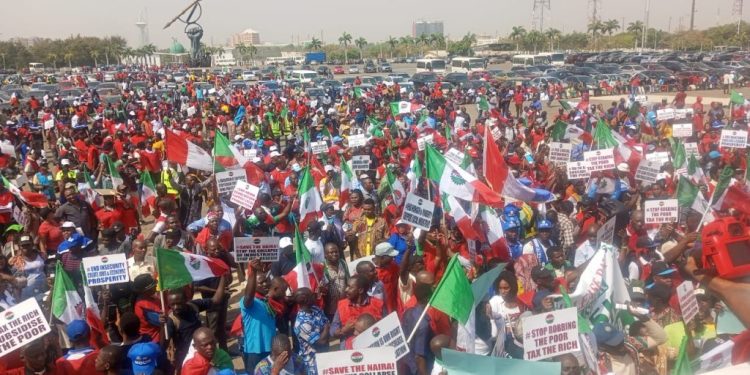 Presidency alleges political agenda as protests hit states