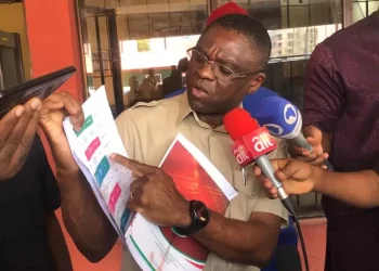 Edo guber: Philip Shuaibu storms PDP Headquarters, demands certificate of return