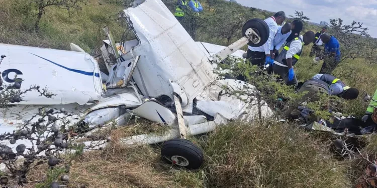 Planes collide mid-air, kill two in Kenya