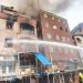 NEMA blames water scarcity as fire razes four Lagos buildings