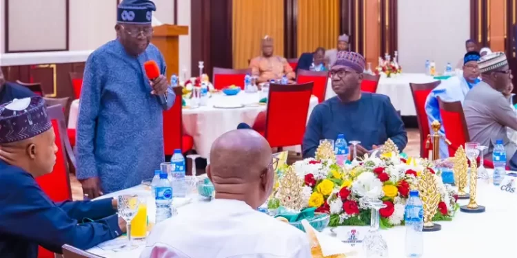 State of the Nation: Let’s set aside political differences, it’s time for governance – Tinubu tells governors