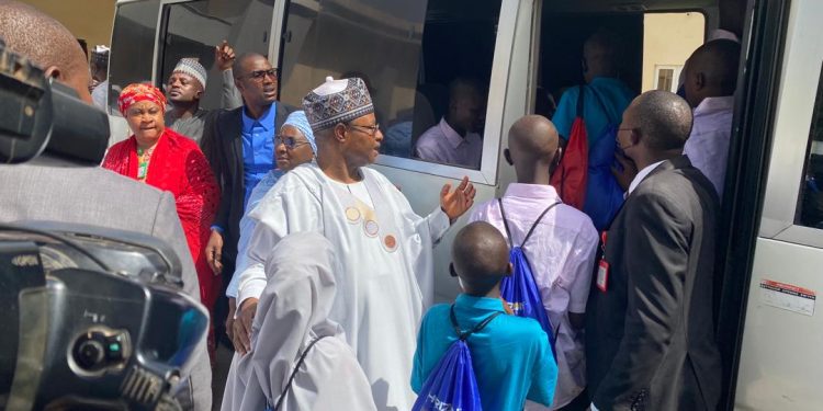 Kaduna students reunite with parents, dead teacher’s family gets N10m