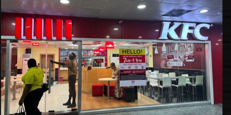 FAAN shuts KFC for discriminating against physically-challenged ex-governor’s son