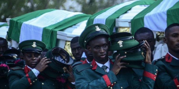 Slain soldiers burial: Tinubu insists on killers arrest as families demand justice