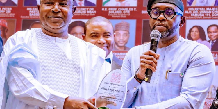 NNPC Chief, Kyari, wins Champion Newspapers’ Most Outstanding Energy Icon Award 