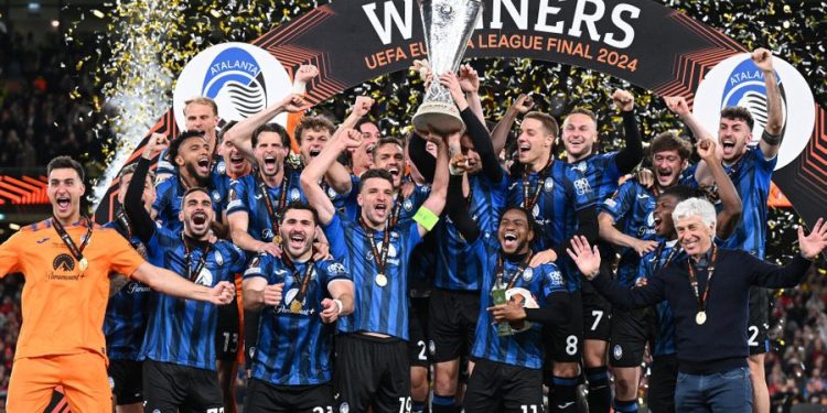 Lookman hat-trick seals Atalanta first-ever Europa glory