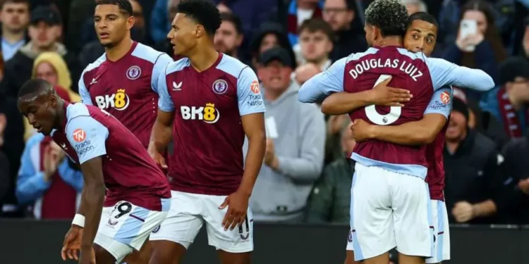 Aston Villa salvage draw with Liverpool after thrilling comeback