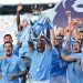 Man City win record fourth straight Premiership title