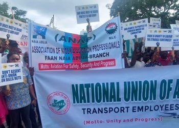Nigerian aviation unions join labour strike