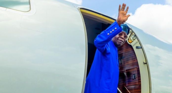 Tinubu heads to South Africa for Ramaphosa’s inauguration