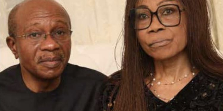 Court nullifies EFCC tag on Emefiele’s wife as ‘Wanted Person’