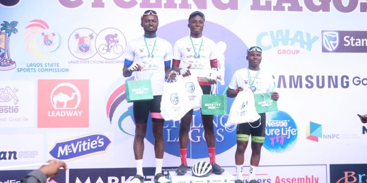 Tijani, Patricia,  Isiaka, Peace, others emerge winners at 3rd Cycling Lagos