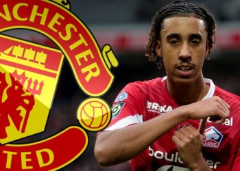Lille defender, Leny Yoro, undergoes Man Utd medical