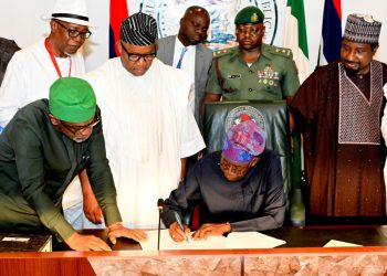 Pres. Tinubu signs new national minimum wage bill into law